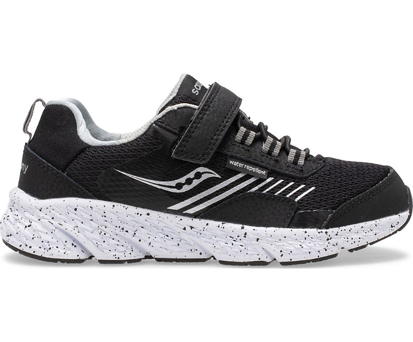 Tenis Saucony Viento Shield A/C Niños Negros | México 779NWYB